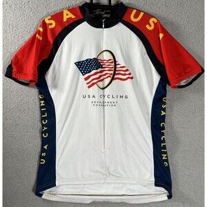 Voler Cycling Jersey USA Cycling Shirt Development Foundation Men’s USA‎ Flag